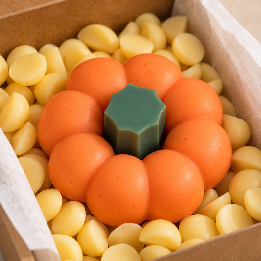 Wax melt de calabaza Pumpkin Spice con tallo separado