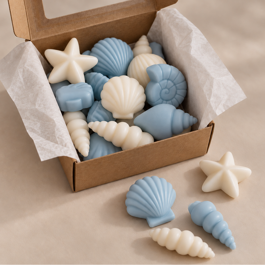 Wax melts Brisa Marina de soja en caja kraft