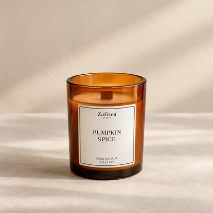 Vela aromática otoño ámbar 145 g