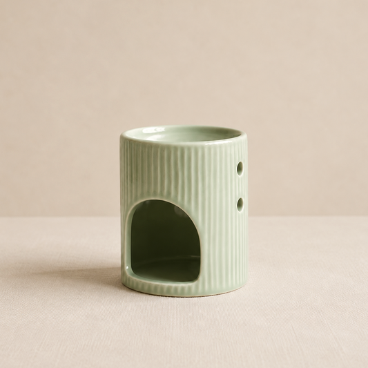 Quemador verde para wax melts
