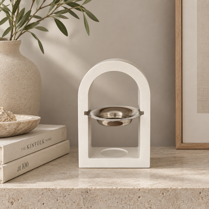 Quemador Artesanal Arco para Wax Melts