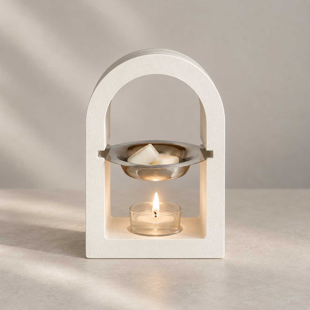 Quemador Artesanal Arco para Wax Melts